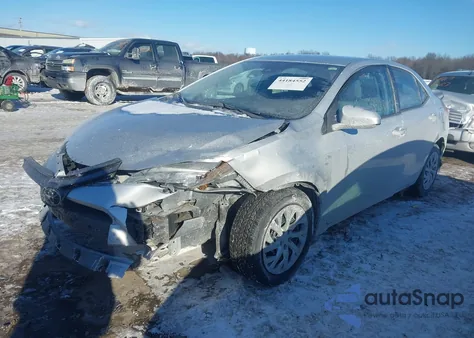 2018 Toyota Corolla Le from USA, damaged, VIN 2T1BURHE6JC001680